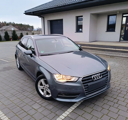 Audi A3 cena 39700 przebieg: 214000, rok produkcji 2013 z Płock małe 667